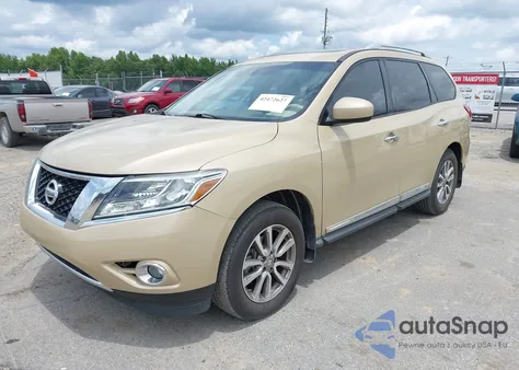 2013 Nissan Pathfinder S/Sv/Sl/Platinum из США, поврежденный, VIN 5N1AR2MN3DC609241